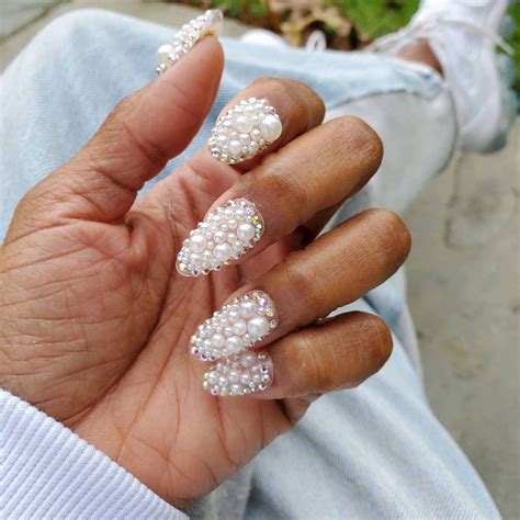 Pretty Pearl Nail Ideas To Elevate Your Manicure