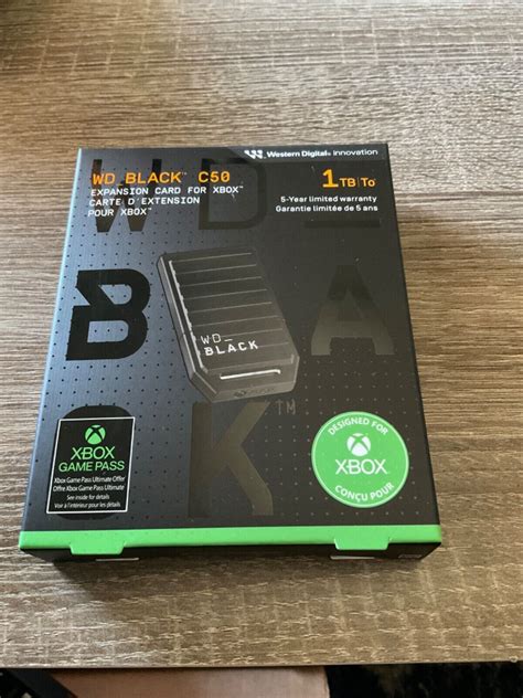 Western Digital WD_BLACK C50 1TB Storage Expansion Card for Microsoft ...