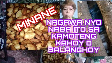 Nagawa NYO Nba Ito Sa Kamoteng Kahoy O Balanghoy MINANE KAMOTENGKAHOY