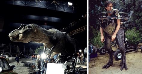 26 Fun Behind-the-Scenes Photos from the Set of Jurassic Park - Geek ...