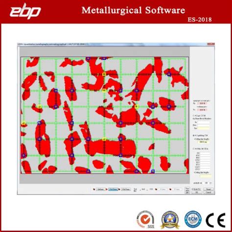 Metallographic Image Analysis software for Metallurgical Microscope ...