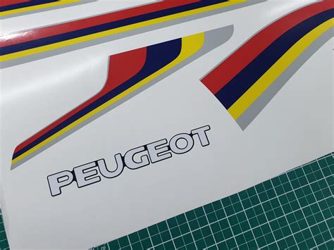 Zen Graphics Peugeot 106 Rallye S1 Replacement Stripes Decals