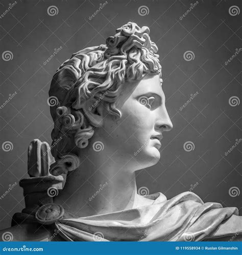 Apollo Belvedere Statue Detail Vatican Museum Editorial Image