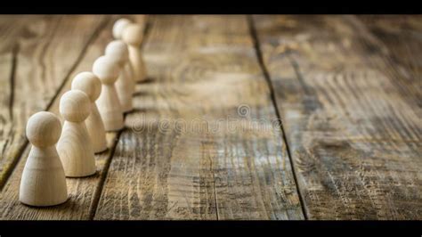 Row Of Wooden Pegs On Wooden Table Stock Photo Image Of Tools Wooden