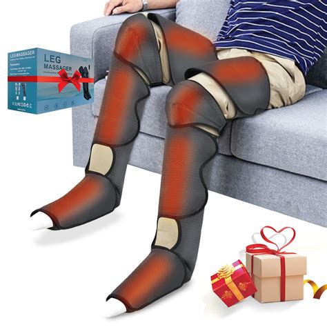 Ponyta Leg Massager With Heat Air Compression For Ankle Swelling