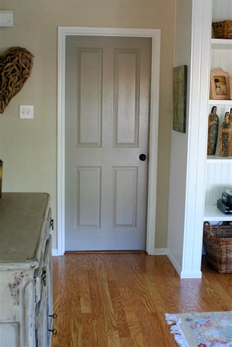 Paint All The Interior Doors This Lighter Calmer Sophisticated Gray