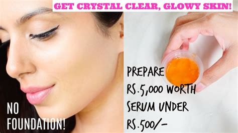 Diy Glow Serum Get Radiant Shiny Crystal Clear Skin In A Week Youtube