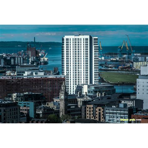 Obel Tower and Albert Clock Belfast, Northern Ireland - photograph 7471