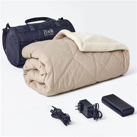 Battery-Powered Heated Blankets Online At Zonli