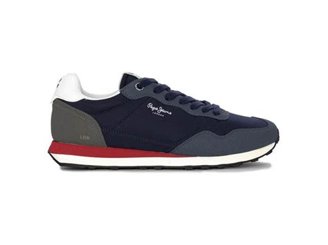 Sapatos Pepe Jeans Natch Pele Para Homem Azul Worten Pt