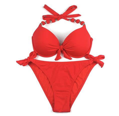 SEXY BIKINI STRÓJ KĄPIELOWY DWUCZĘŚCIOWY PUSH UP 12364135837 Allegro pl