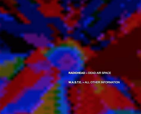 In Rainbows - New Radiohead Album | Graphic Design Blog