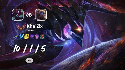 Khazix Jungle Vs Poppy Kr Grandmaster Patch 13 12 Youtube