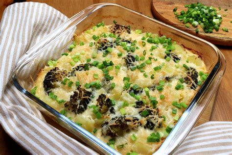 Chicken Broccoli Potato Casserole Recipe With Photo