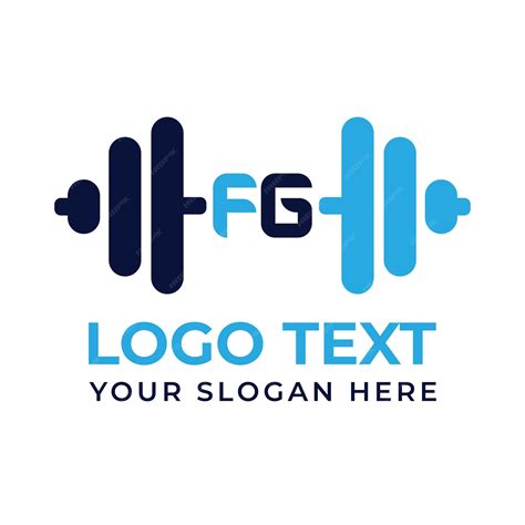 Premium Vector | Gym industry concept logo design