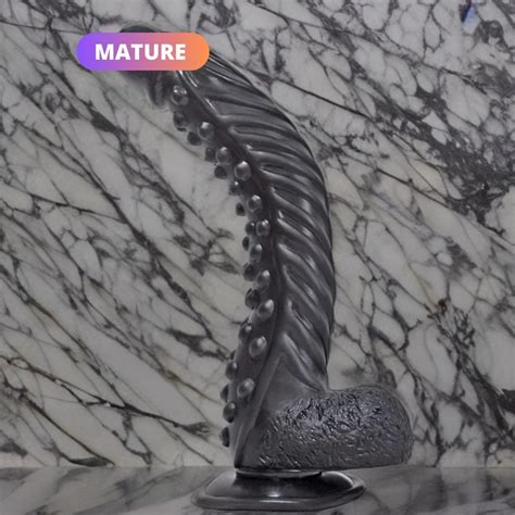 Huge Realistic Dildo 10 6 Inch Silicone Gaint Black Dildo Etsy