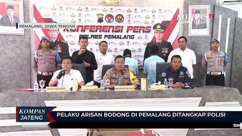 Pelaku Arisan Bodong Di Pemalang Ditangkap Polisi Video Dailymotion