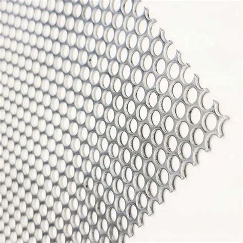 Stainless Steel Round Hole Perforated Sheet For Industrial Thickness