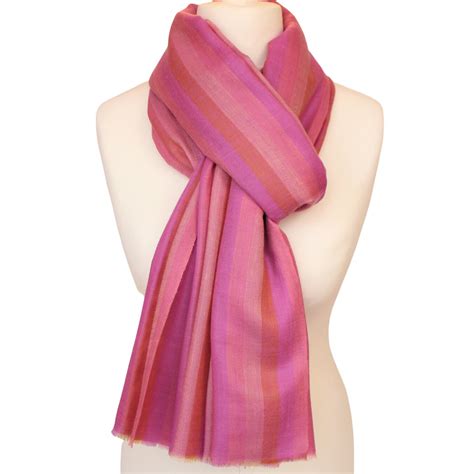 Bufanda Cachemira Pura Chal Pashmina Pura 40x80 Chal Pashmina Rosa