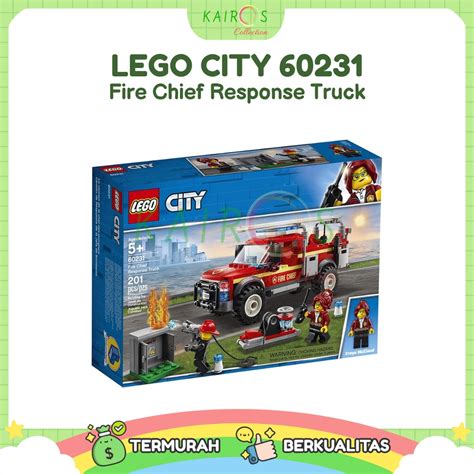 Jual LEGO City Fire Chief Response Truck 60231 | Shopee Indonesia