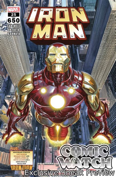 MARVEL COMICS EXCLUSIVE SNEAK PREVIEW For Nov 16 2022 IRON MAN 25