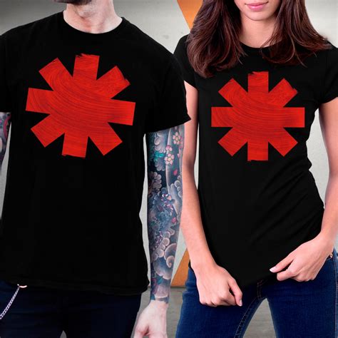 Camiseta Red Hot Chili Peppers Logo Tinta Blusa Elo