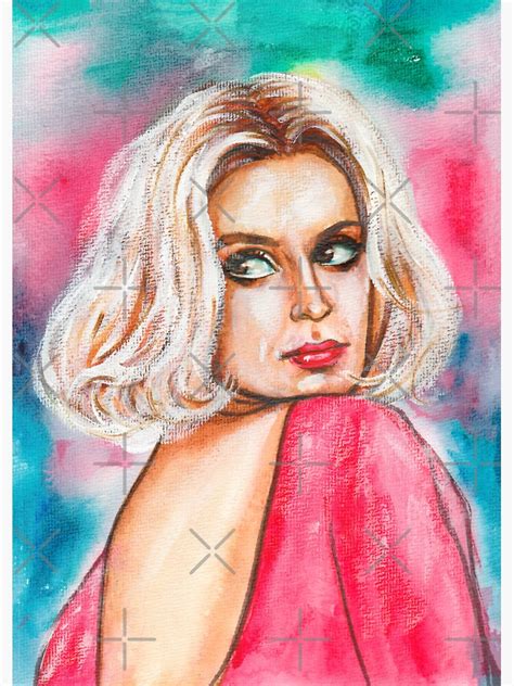 Nastassja Kinski Sticker For Sale By Svetlanapelin Redbubble