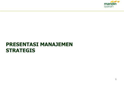 Ppt Presentasi Manajemen Strategis Powerpoint Presentation Free