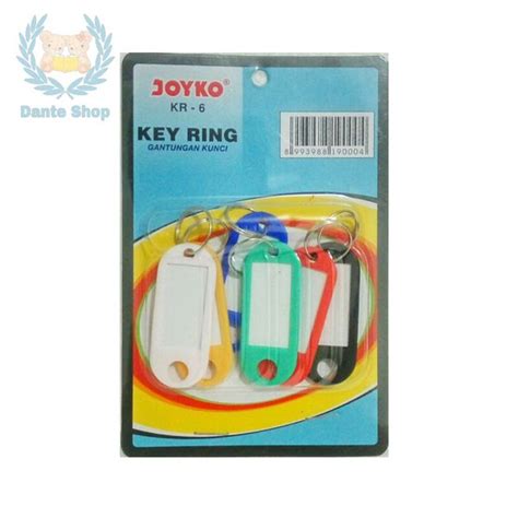 Jual Gantungan Kunci Key Ring JOYKO KR 6 Isi 6pcs Di Lapak DANTE