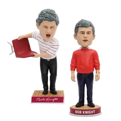 Bob Knight Throwing Chair Bobblehead - Bob Knight Legacy | Honor, Promote & Preserve