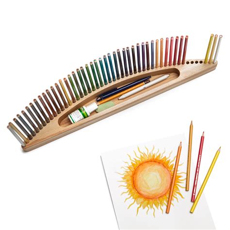 Colored Pencils Holder Free Personalization Painter T Etsy