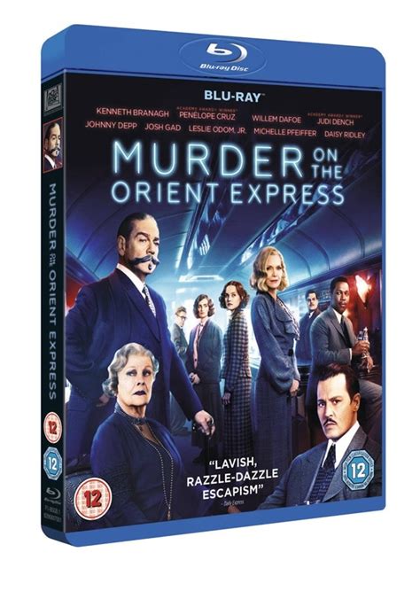 Murder On The Orient Express Blu Ray 2017 Movie Kenneth Branagh Film