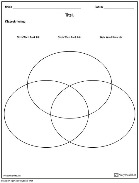 Venn Diagram 3 Storyboard Por Sv Examples