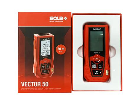 SOLA VECTOR 50 Laser Afstandsmeter Digitaal Industore