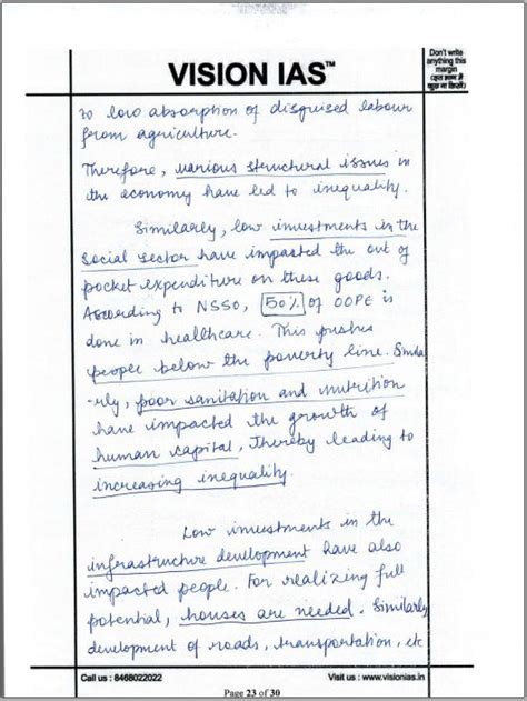 Vision Ias Essay Of Toppers Notes English Medium