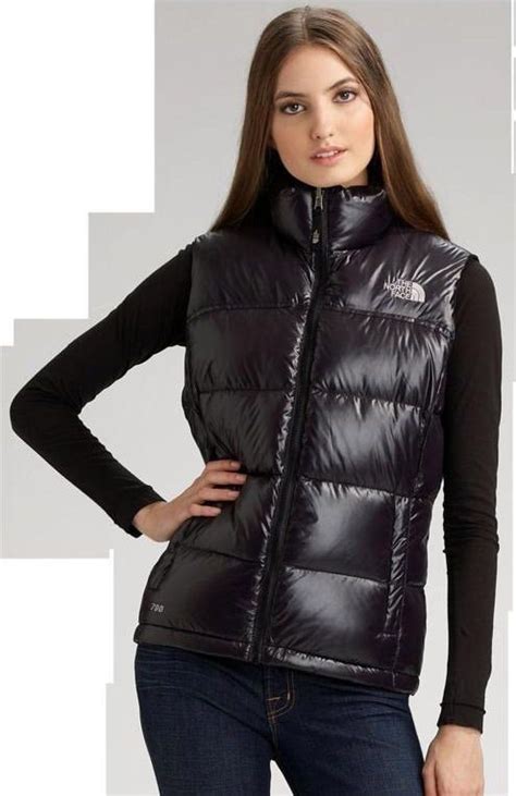 Black The North Face “novelty Nuptse” Down Vest Down Vest Womens Puffer Vest Puffer Jacket Women