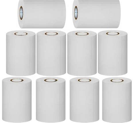 Plain White Thermal Paper Roll For Printing Gsm Gsm At Rs Roll