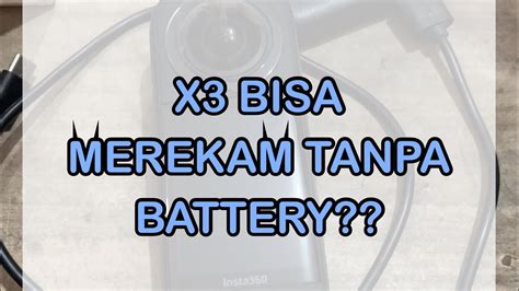 Apakah Insta X Bisa Merekam Tanpa Battery Youtube