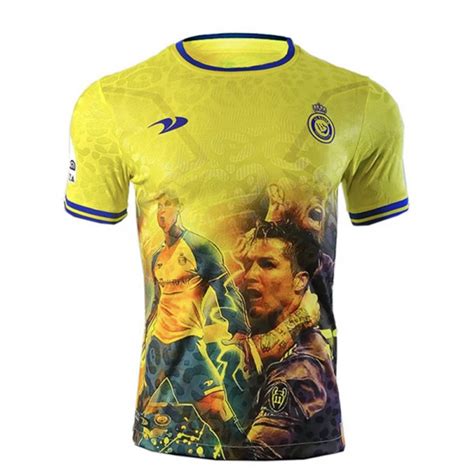 Al Nassr Special Edition Jersey Player Version Soccer Uniform Mens