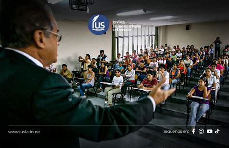 Ley Otorgan Beneficios Laborales A Docentes Universitarios Ius