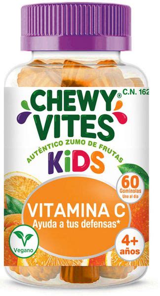 Chewy Vites Vitamina C Ni Os Tlc Ositos De Goma Atida Vitamina E