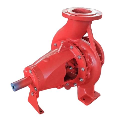 Fa End Suction Single Stage Centrifugal Fire Pump Fire Fighting Pump