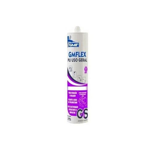 Selante PU Flex Uso Geral Cinza 380g GMFlex Selante para Construção