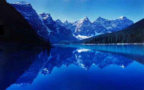 moraine lake panorama  stock photo public domain pictures