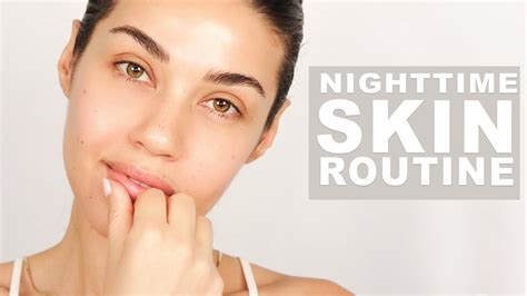 How To Take Your Makeup Off Nighttime Skin Routine Eman Youtube