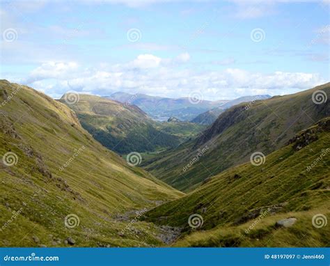 Views from Scafell Pike stock image. Image of scafellpike - 48197097