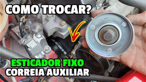 COMO TROCAR O TENSOR FIXO DA CORREIA DE ACESSÓRIO DO GOL VOYAGE E