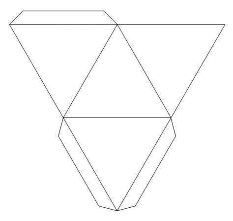 Printable Pyramid Papercraft - Printable Papercrafts - Printable ...