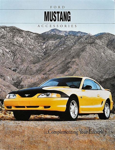 1994 Ford Mustang Accessories Folderpdf 183 Mb Katalogy A Prospekty Anglicky En