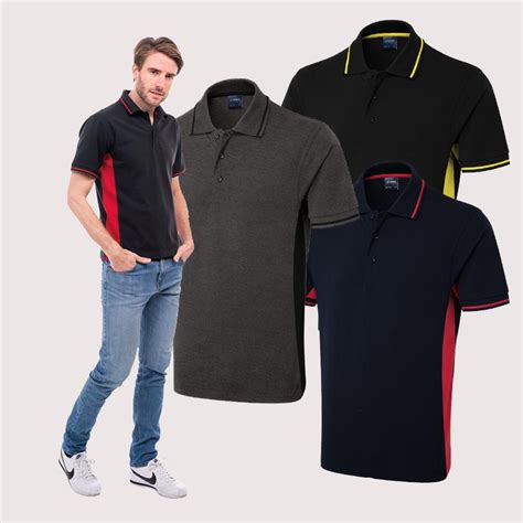 Uneek Two Tone Poloshirt UC117 Safe Workwear